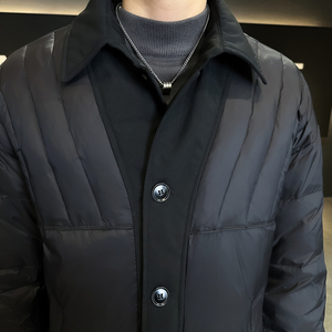 @店主风-抖音新标90%高克数白鸭绒羽绒服男YR871-P260图片