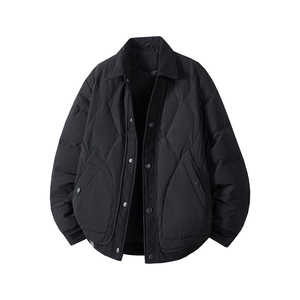 @标 立体平铺新款外套羽绒服设计高级感男立领外套1061-P150图片