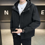 @店主风-冲锋衣春秋季新款工装连帽长袖夹克外套12502-P105，男装夹克，电商D246