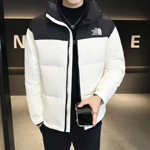 @店主风-冬拼接立领羽绒服潮流男拼接外套YR855-P135图片