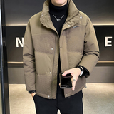 @标90绒肌理感特殊面料羽绒服潮流男拼接外套YR877-P260，男装羽绒服，电商D246