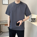 重磅液态棉轻奢冰丝男士设计感美式潮牌短袖T恤半袖T539-P48，男装T恤，电商D246