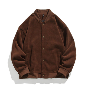 @平铺白底-春秋季新款欧绵绒棒球服长袖夹克外套1801-P115图片