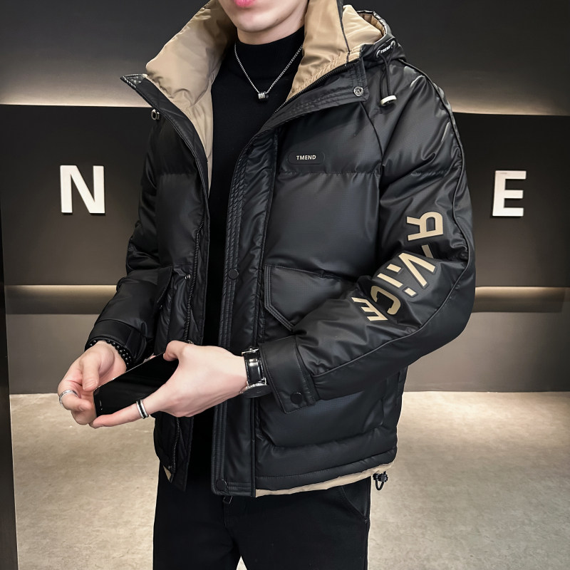@店主风-大白鸭绒羽绒服男连帽68025-P185控卷后268图片