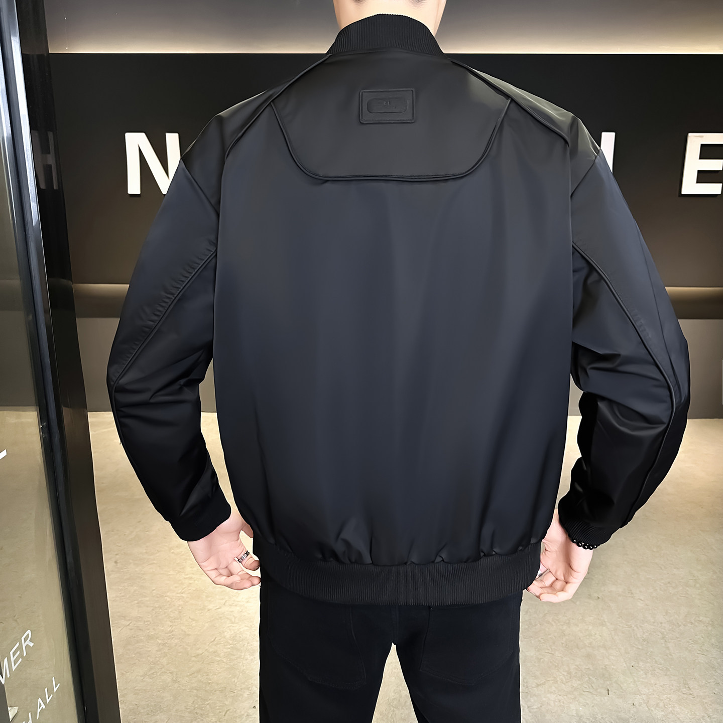 2026春秋新款男士外套定制棒球领工装夹克男1902-P105,男装夹克,电商D246