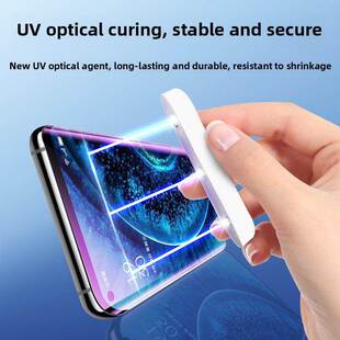 适用于opopfindx2钢化膜全胶曲面防摔Findx2Pro手机膜全覆盖高清5g防peep Uv玻璃全包式屏幕保护膜opopp水凝