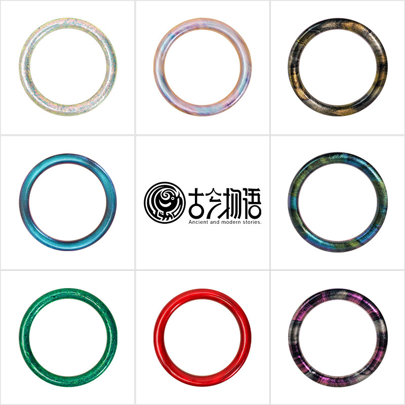 【古今物语】纯手工非遗大漆木质手镯合集 古法原创饰品传承礼物