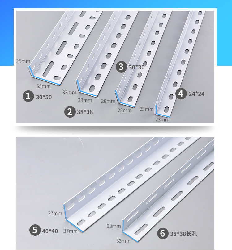 Shelf angle steel angle iron shelf multi-layer thickened with hole bracket universal triangle iron material supermarket shelf steel