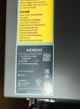 6SL3100-0BE31-2AB0仅拆封 议价--议价商品