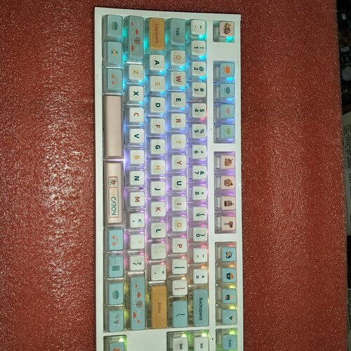 SKYLOONG GK87 Pro，几乎，实物图照（有线--议价商品