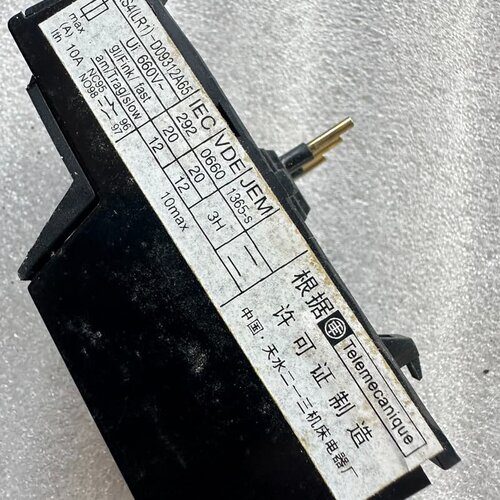 库存备件，热过载继电器，型号：LR1-D09312 A65--议价商品