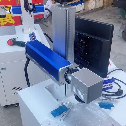 激光打标机，带主机和显示器，功能齐全，支持多种材质--议价商品