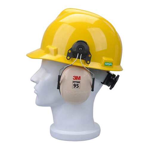 3M PELTOR H7P3E 挂安全帽式耳罩，建议配合MS--议价商品