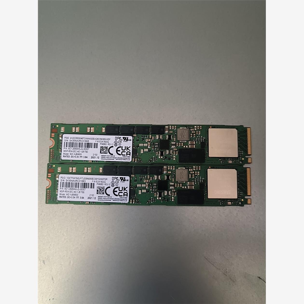 Samsung 三星 M.2 PM983 960G SSD-议价商品
