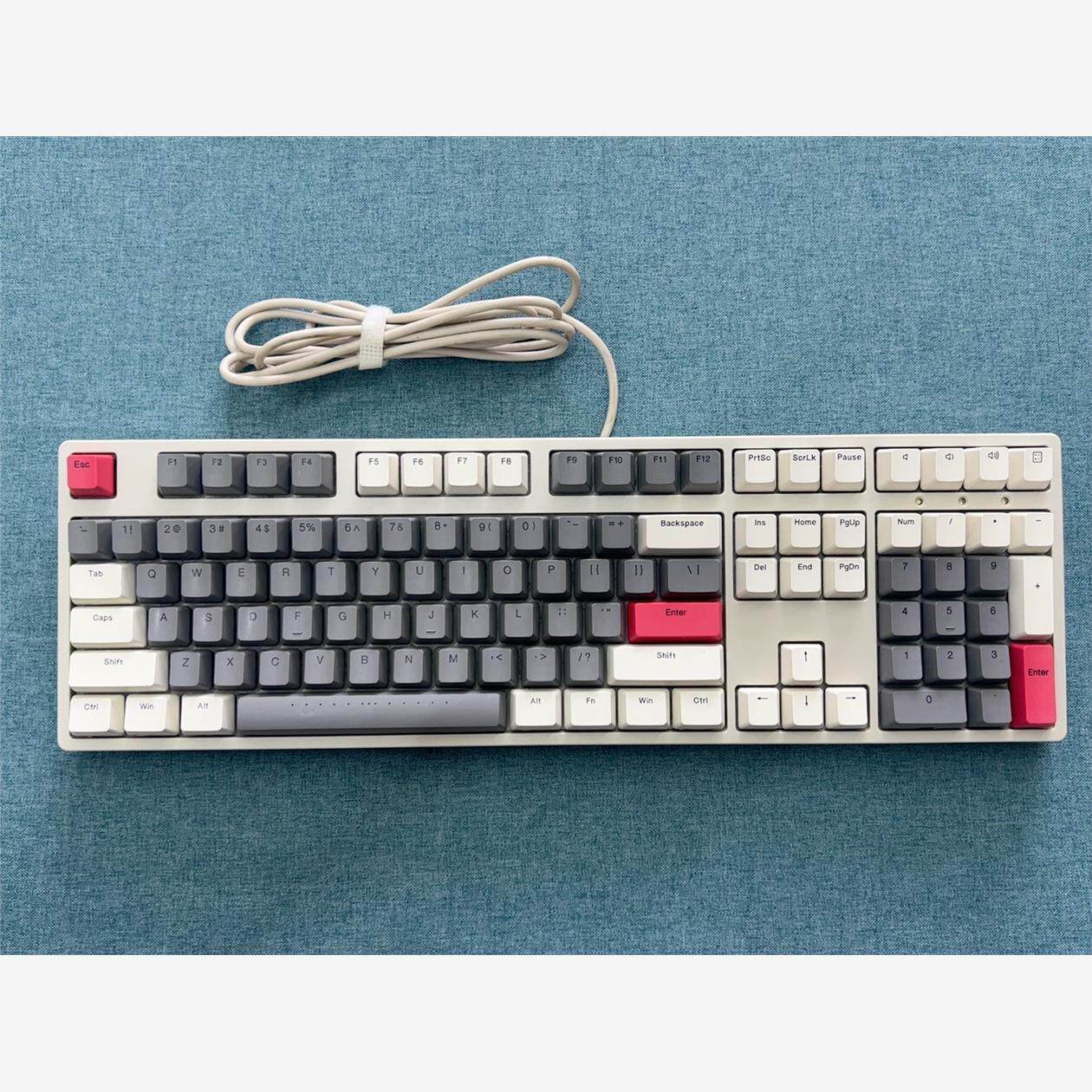 ikbc C210 时光灰 有线机械键盘 108键 青轴 一-议价商品