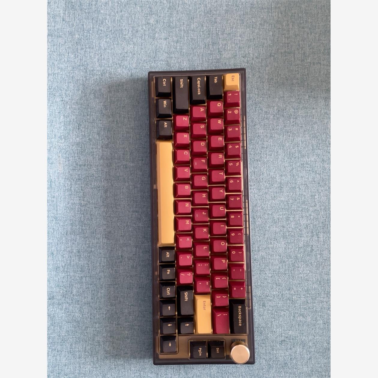 杜卡洛VN66黄轴 热插拔三模机械键盘 一年质保 官方正品-议价商品