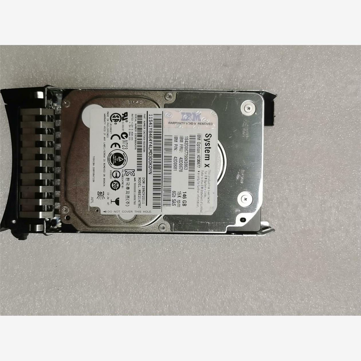 IBM 42D0678 146G 15K SAS 6GB 2-议价商品