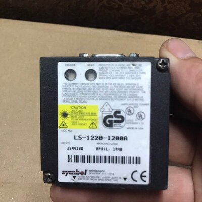 600元包邮，美国原装进口 Symbol/讯宝 读取器 激光--议价商品