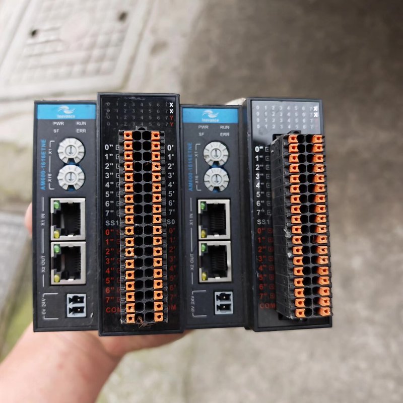 汇川PLC模块AM600-1616ETNE，，成色还可以，看--议价商品图片