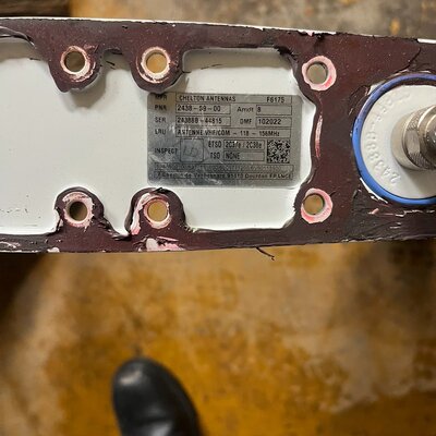 空客A320飞机VHF天线，拆机件，型号P2438-89-0--议价商品