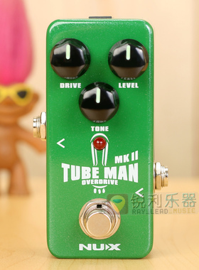 【NuX Tubeman MKII】迷你经典过载效果器 吉他单块【锐利乐器】