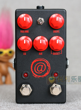 【JHS The AT+ Black】Andy Timmons签名款过载效果器 黑色限量版