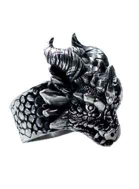 祥银居足银个性潮男复古纯银