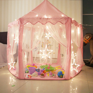 儿童室内帐篷玩具屋女孩公主大号游戏屋小房子小孩小帐篷床可睡觉