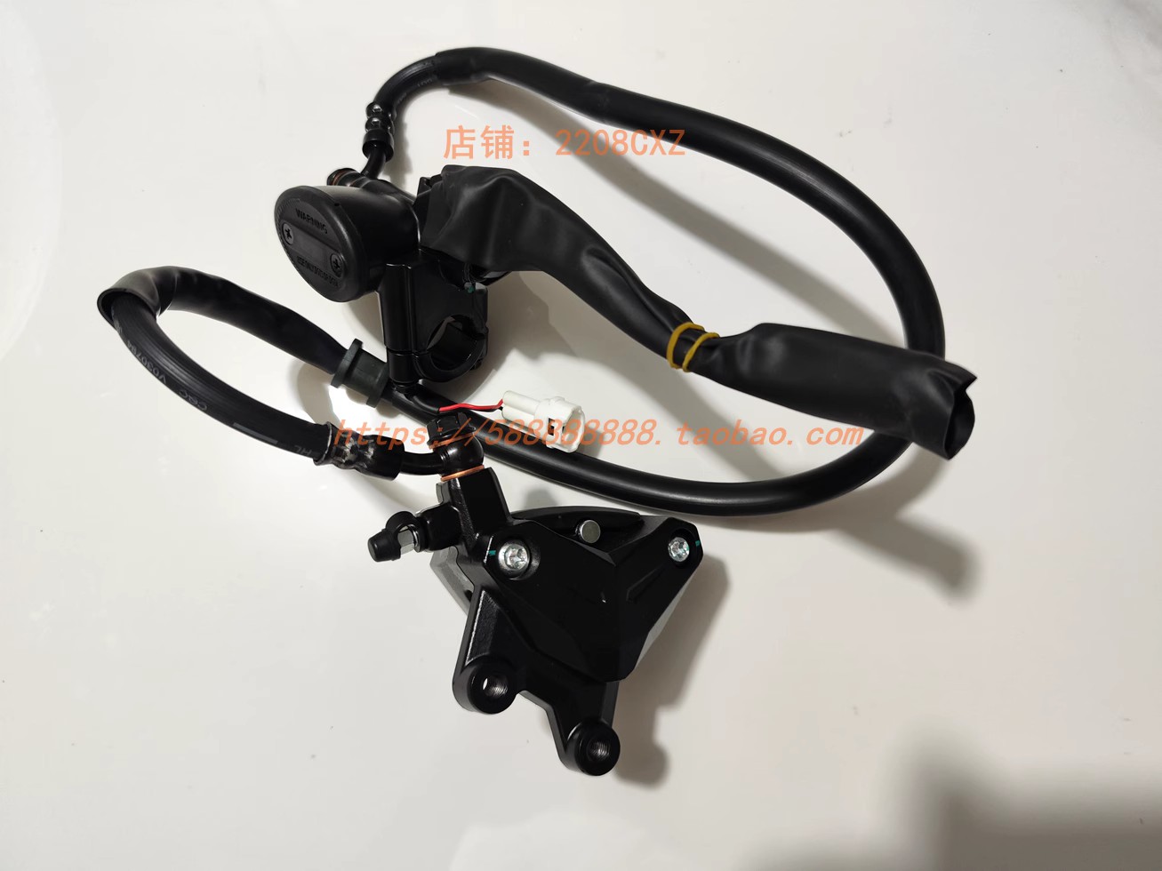 新大洲本田幼兽前卡钳上下泵总成