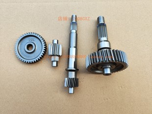 適用于新大洲本田配件125T 39齒輪驅動后軸傳動軸齒輪