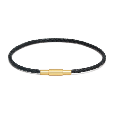 牛皮可穿转运珠男女本命年红绳