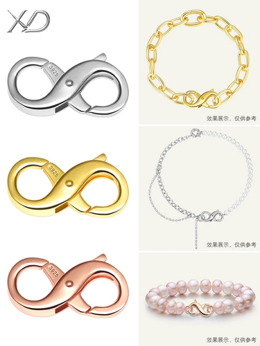 Двойная 8 -характерная двойная карта с пряжкой для пряжки с пряжкой для пряжки для головки.