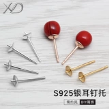 Аксессуары из жемчуга, серьги ручной работы, серебро 925 пробы