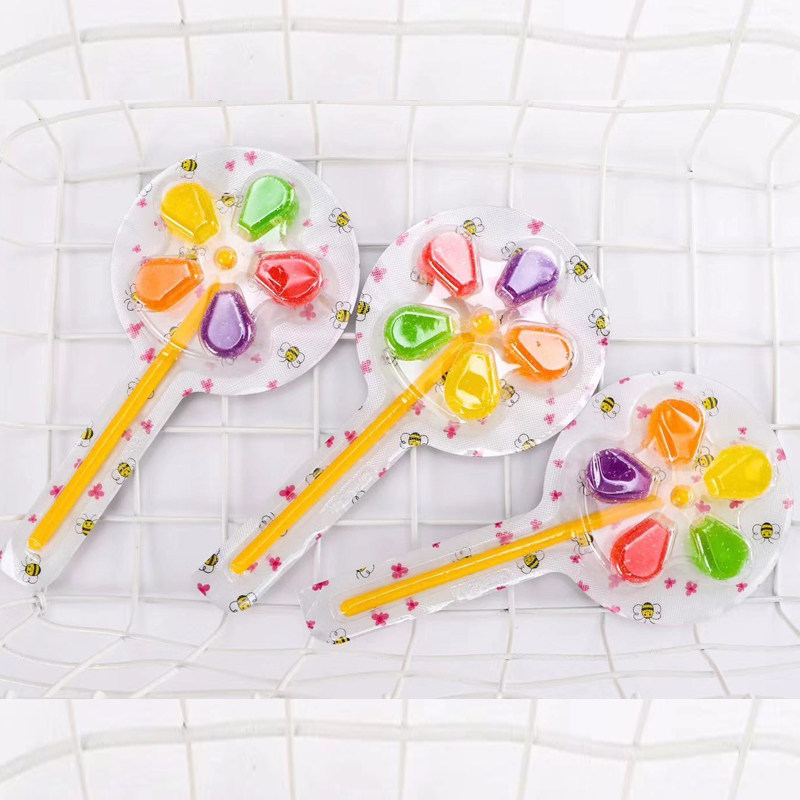 【整盒价30支】12克百分享风车棒棒糖风车糖喜糖儿童糖果