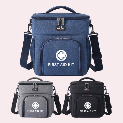 出诊医药包双层加厚防水可背药箱