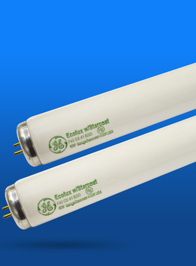 美国通用电气GE F40CX41ECO40w4100K garage 对色T12 40W荧光灯管