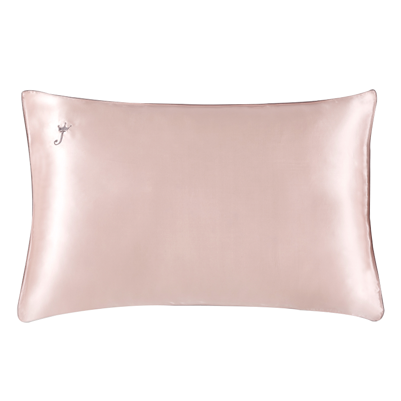 嘉丝丽新品真丝枕套100桑蚕丝双面真丝纯色重磅丝绸枕套