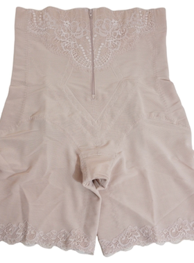 奥丽侬倍丽挺拉链款超高腰收腹塑形提臀不卷边美体塑形裤OTK9842