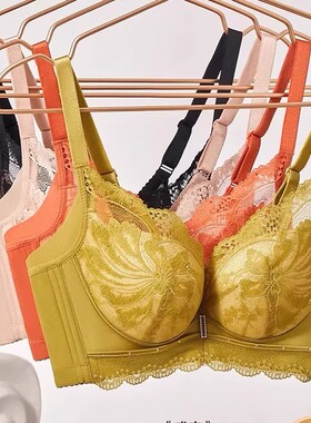 正品奥丽侬金妆文胸性感蕾丝聚拢舒适夏透气薄款调整内衣OGW2275