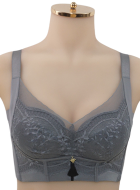 奥丽侬内衣3/4夹棉杯软钢圈薄款调整型聚拢抗下垂上托文胸OTW9618