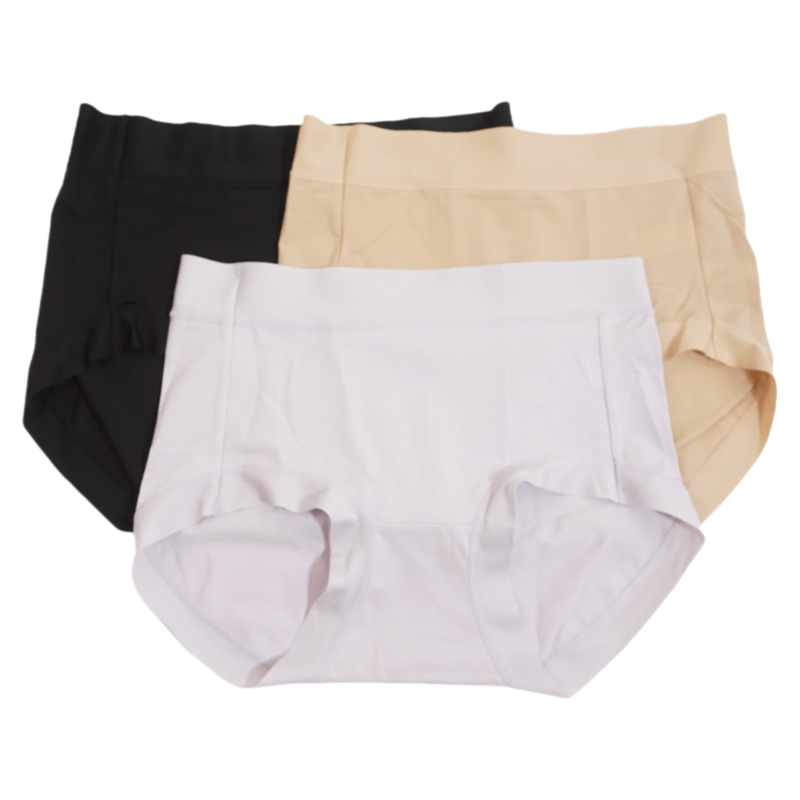 阁兰缇娜女士内裤中高腰包臀收腹透气桑蚕丝裆N8505配套文胸