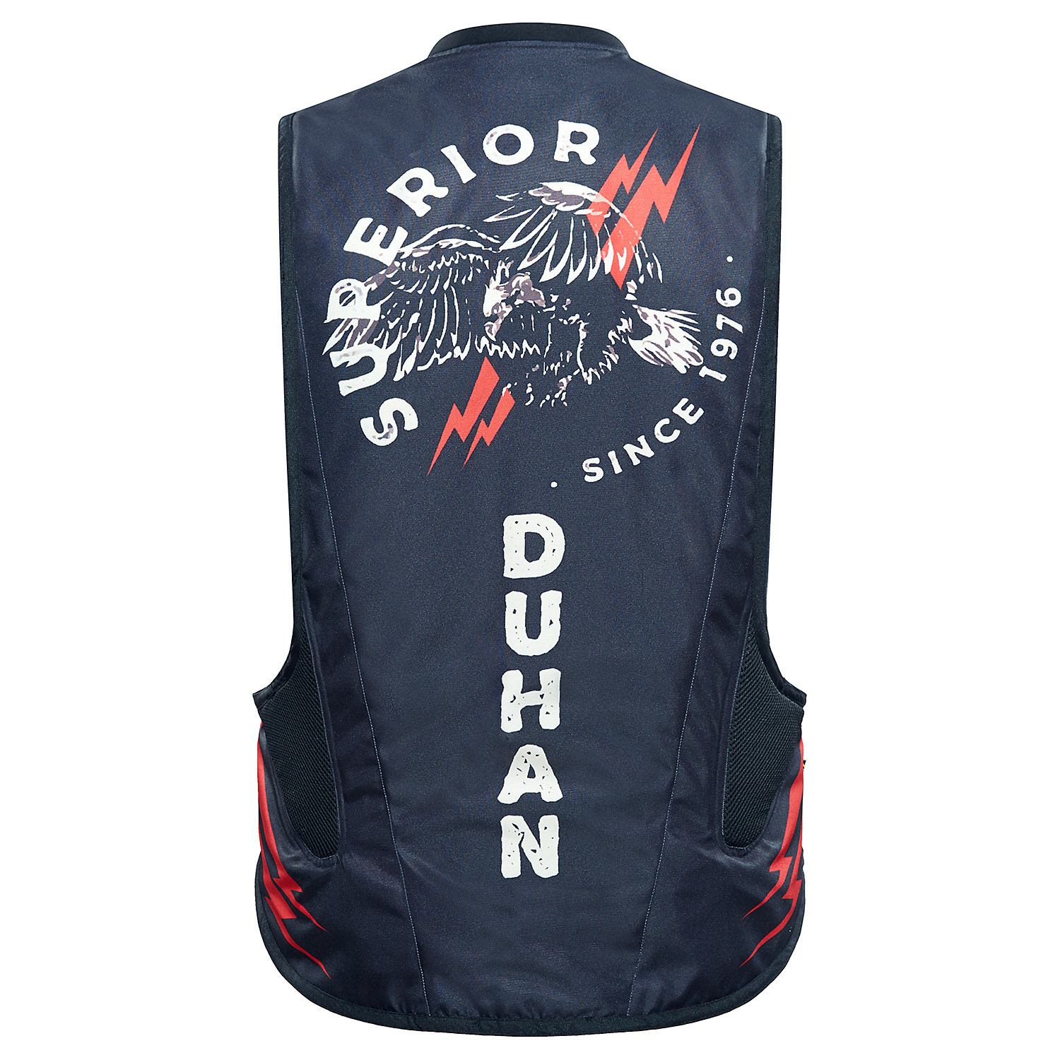 高档杜汉摩托车安全气囊马甲摩旅骑行反光气囊背心气囊骑行服