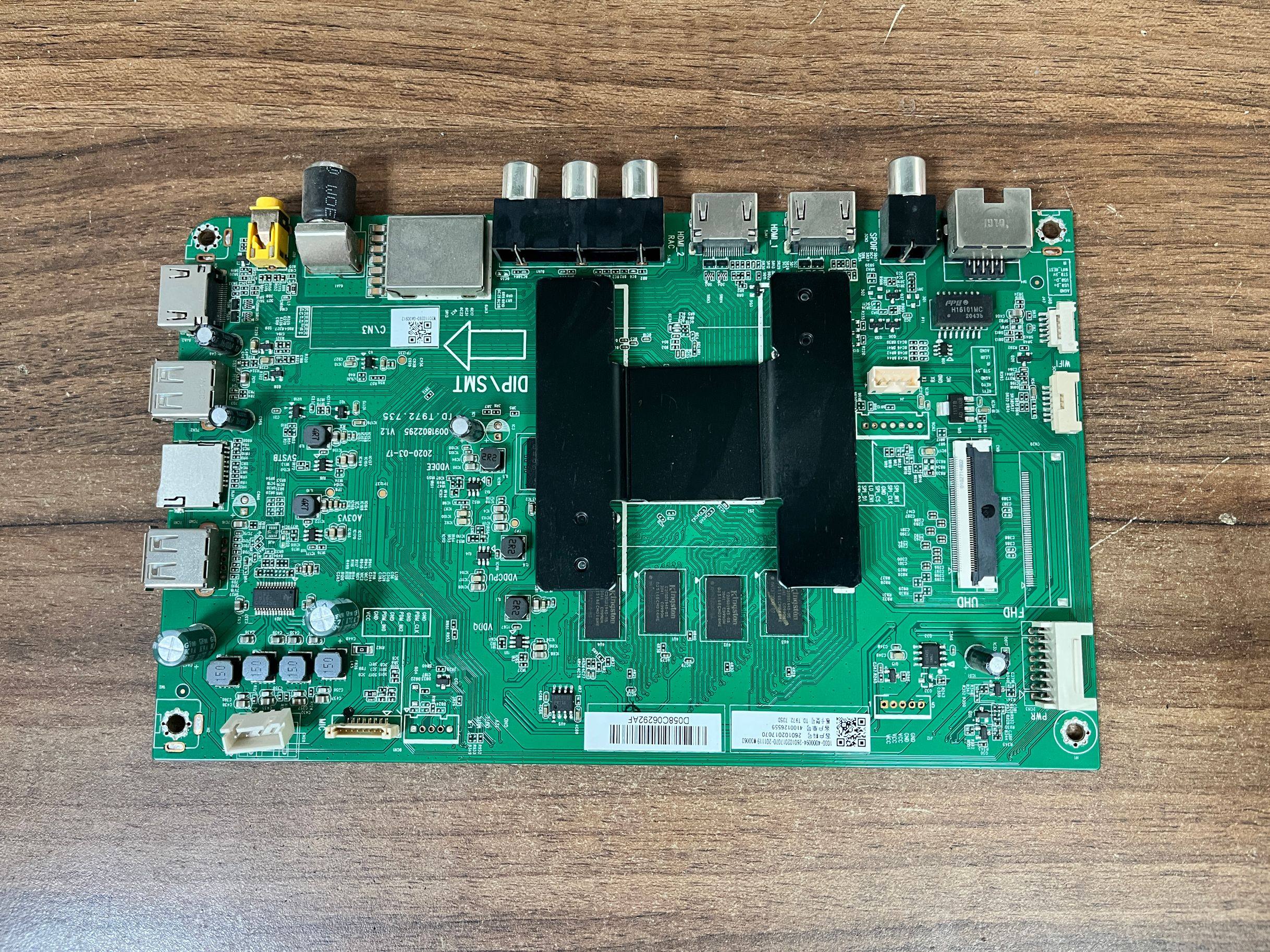 原装海尔65R3主板0091802295