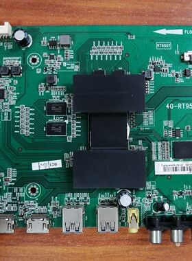TCL B55A858U主板 40-RT9507-MAD4HG 08-RT95021屏LVU550NDEL实图
