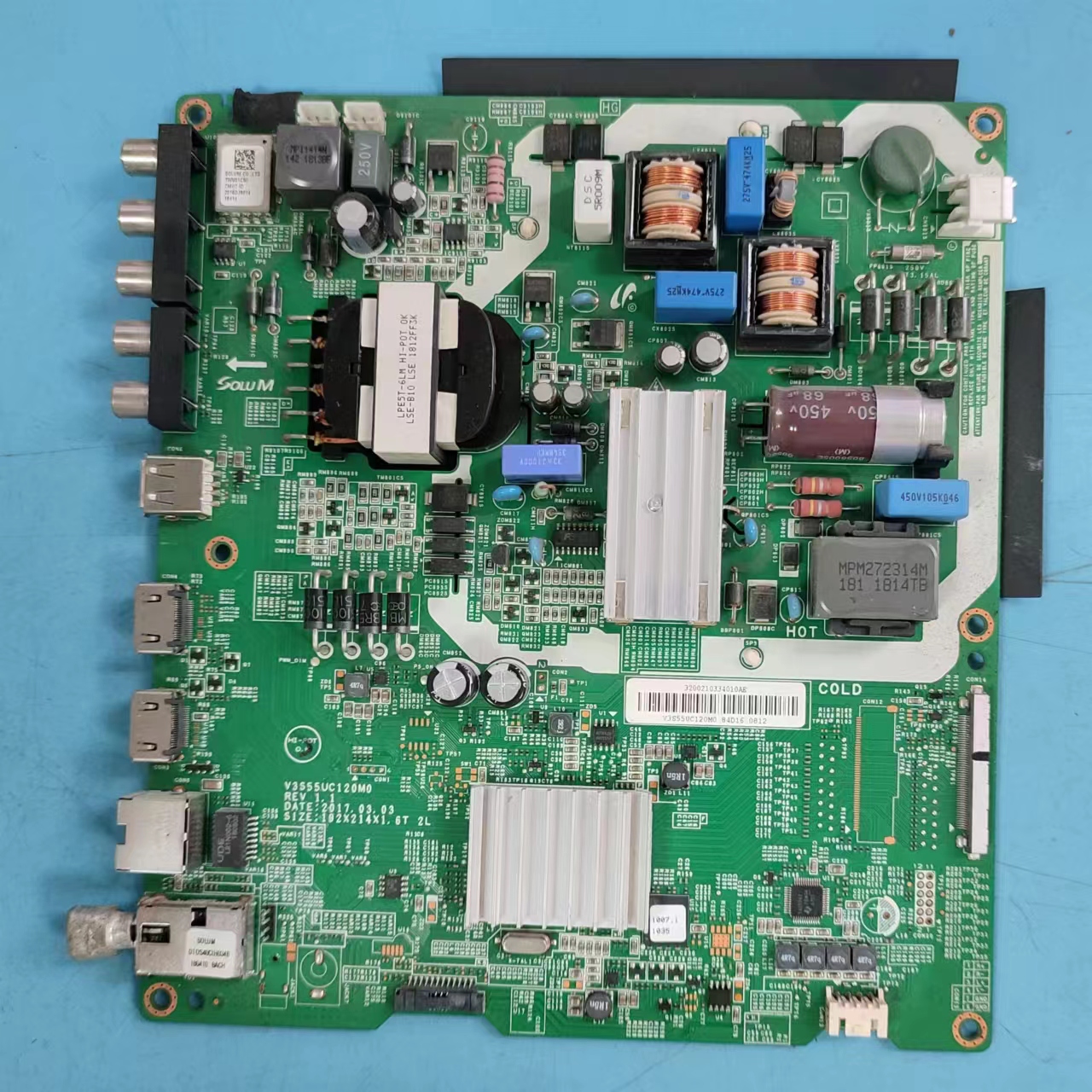 原装三星UA55MU6100JXXZ主板