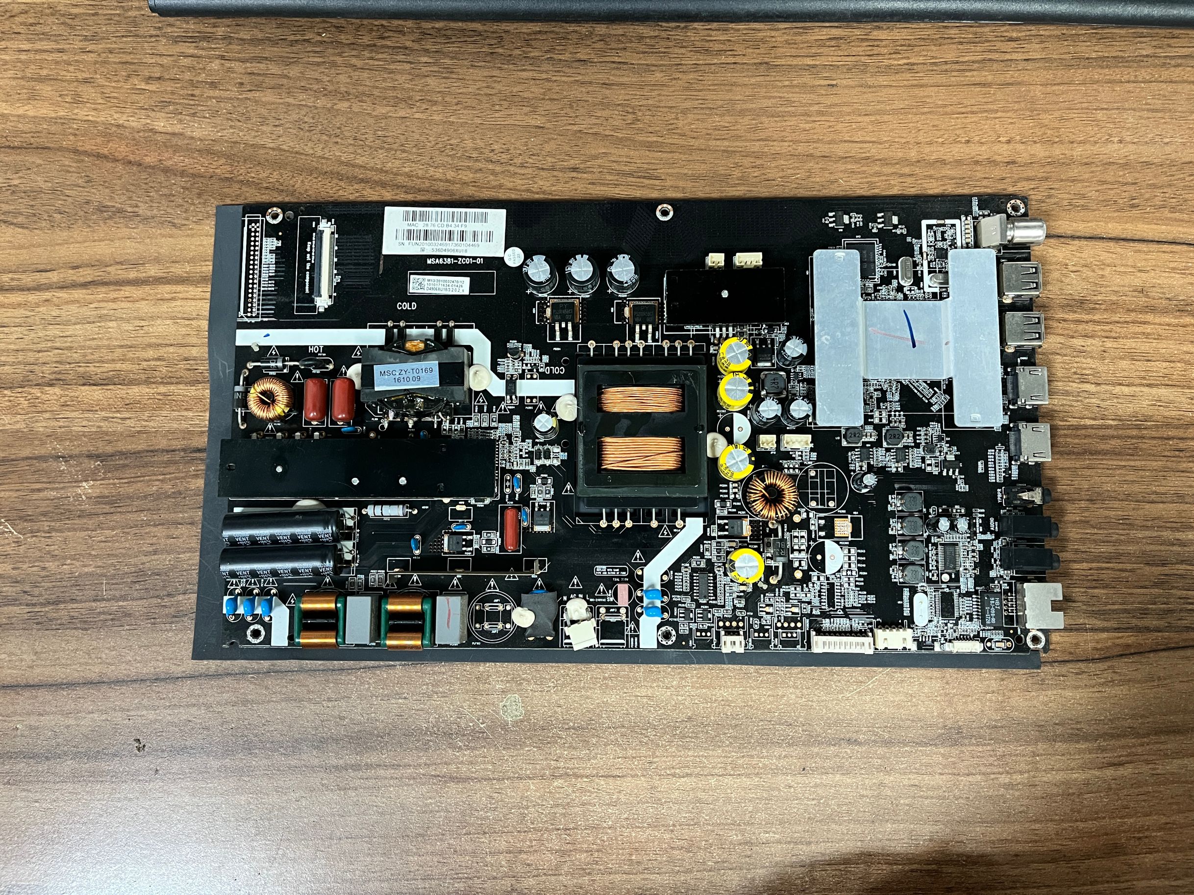 原装风行D49Y电视主板M