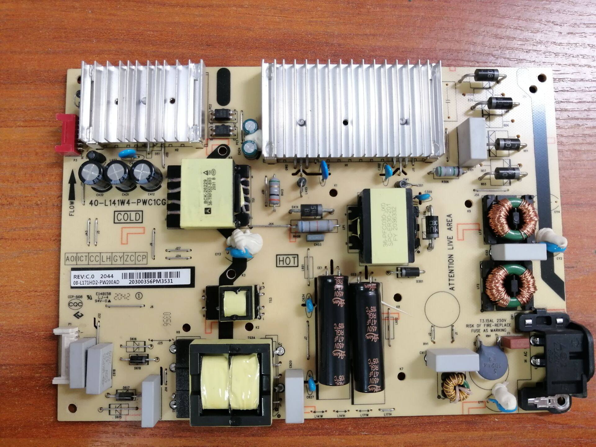 TCL65F9电源板40-L141W4-P