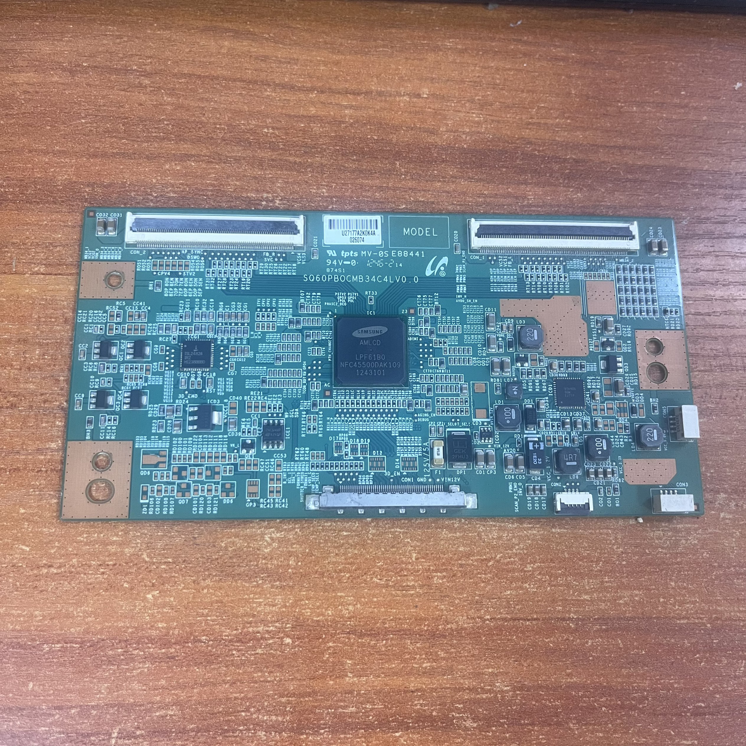 拆机原装TCLL43F3310-3D电视逻