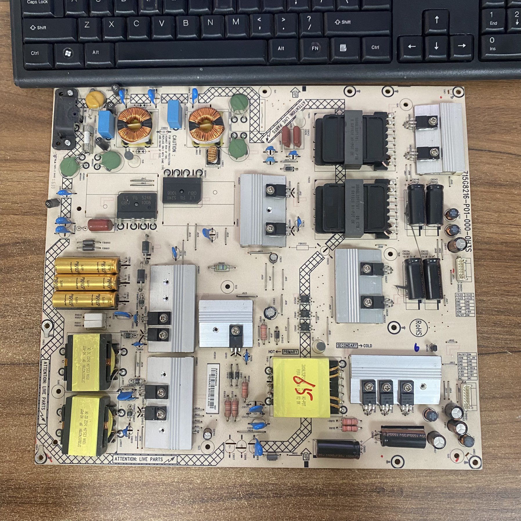 索尼KD-65X6000D电视电源板715