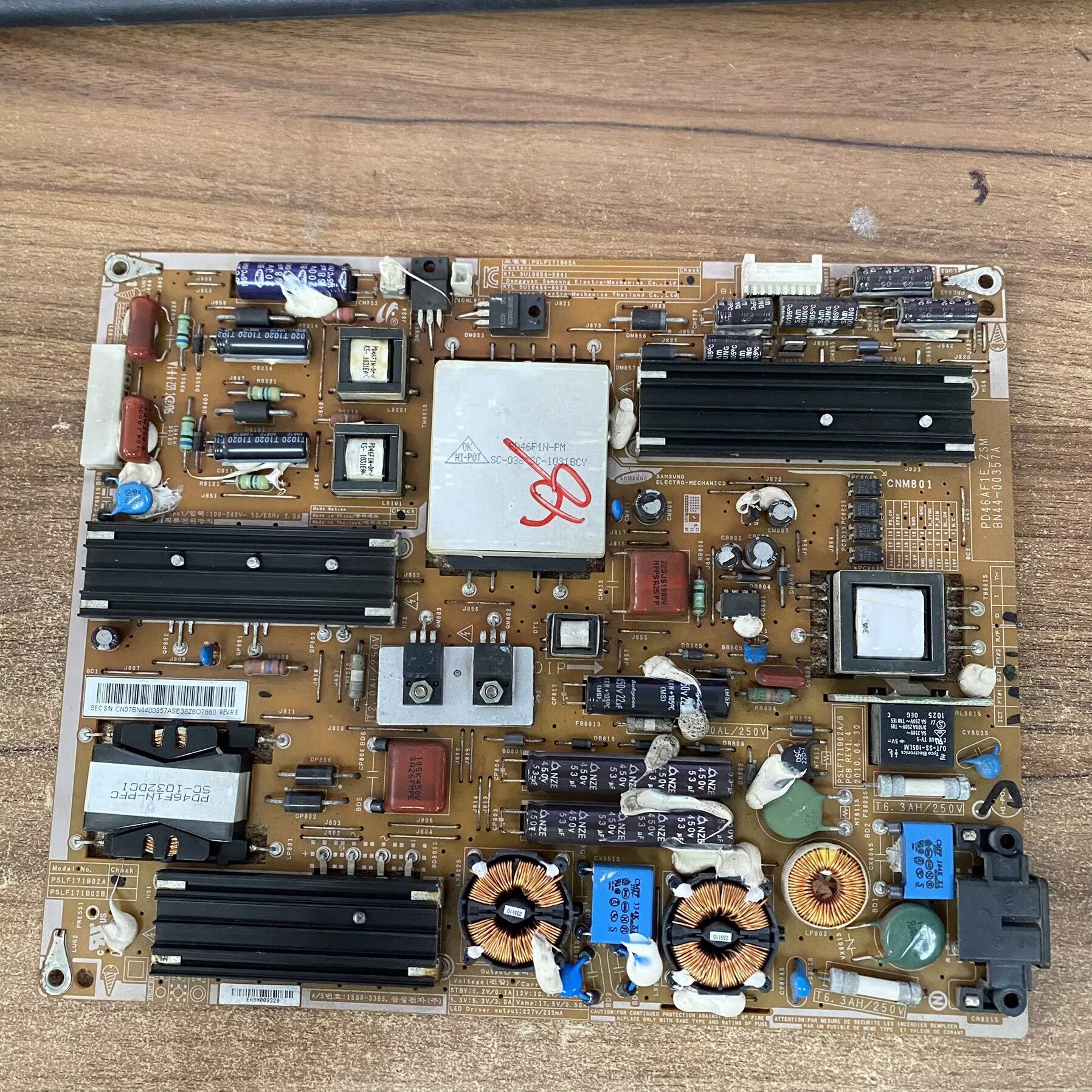 三星UA40C6200UF液晶电源板BN4